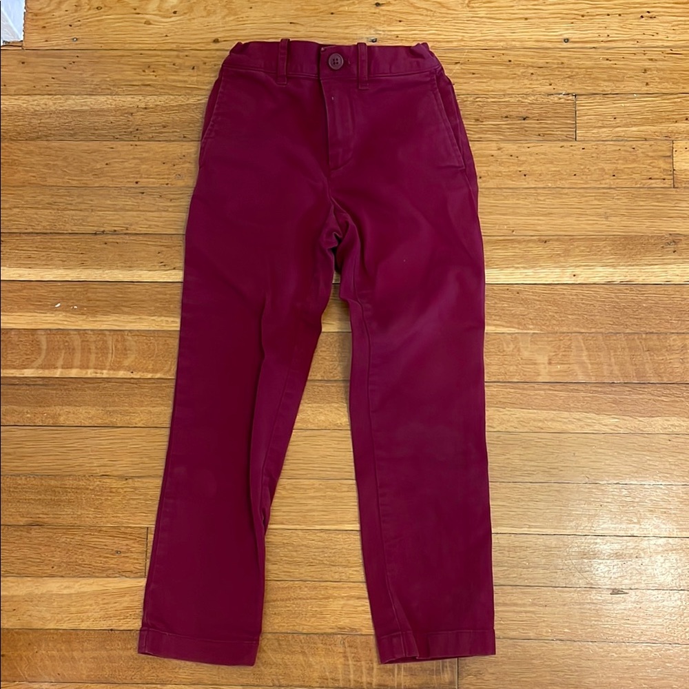 J. Crew Kids Casual Dress Pants - Burgundy